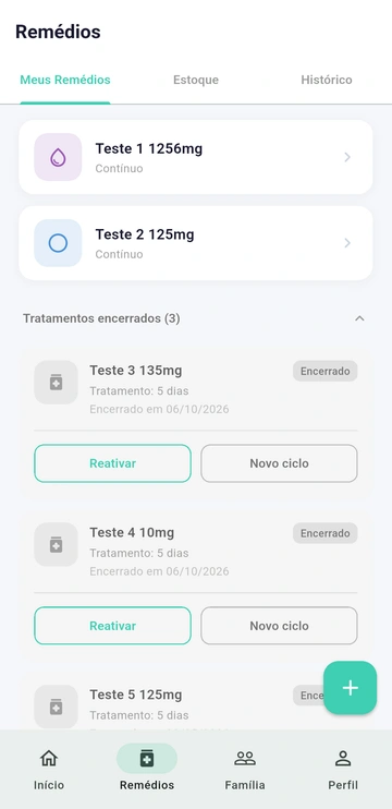 Tá na Hora: tela mobile 2